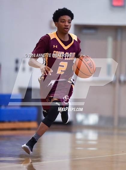 Thumbnail 3 in Foundation Academy vs. St. Cloud (Cancer Awareness Classic) photogallery.