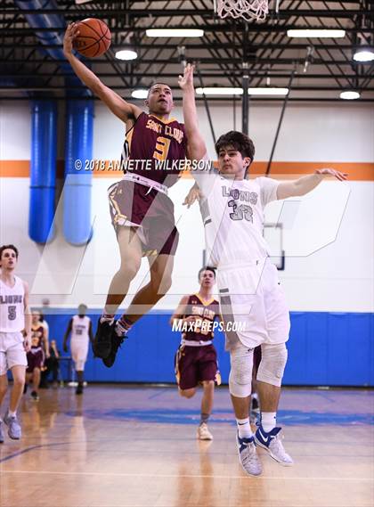 Thumbnail 1 in Foundation Academy vs. St. Cloud (Cancer Awareness Classic) photogallery.