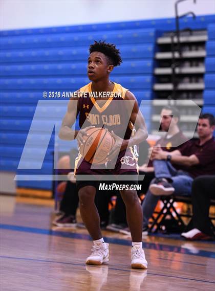 Thumbnail 3 in Foundation Academy vs. St. Cloud (Cancer Awareness Classic) photogallery.