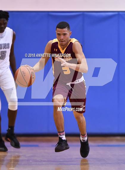 Thumbnail 3 in Foundation Academy vs. St. Cloud (Cancer Awareness Classic) photogallery.