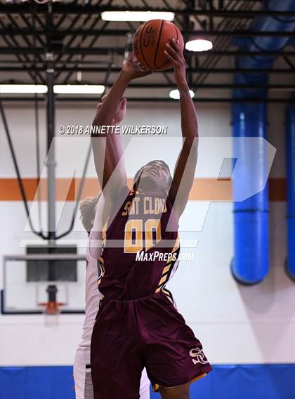 Thumbnail 3 in Foundation Academy vs. St. Cloud (Cancer Awareness Classic) photogallery.