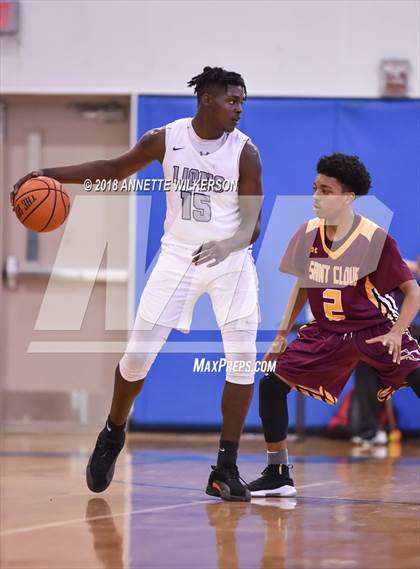 Thumbnail 2 in Foundation Academy vs. St. Cloud (Cancer Awareness Classic) photogallery.