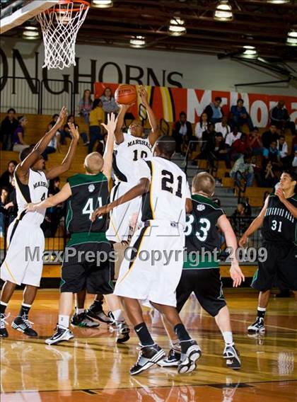 Thumbnail 3 in Kingwood Park vs. Marshall (McDonalds Texas Invitational) photogallery.