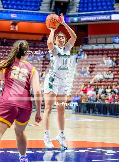 Thumbnail 2 in Northwest Catholic vs. Sheehan (CIAC MM Final) photogallery.