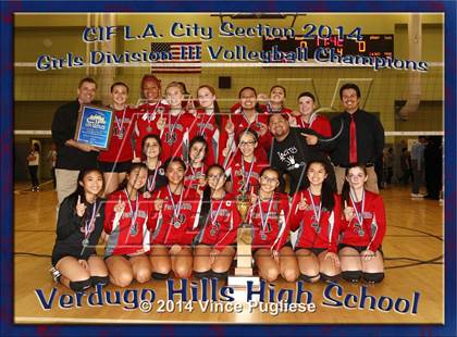 Thumbnail 1 in Verdugo Hills vs. Franklin (CIF L.A.C.S. D3 Final) photogallery.