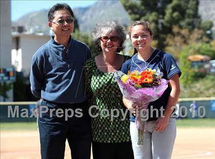 Thumbnail 1 in Burbank @ Crescenta Valley (2010 Senior Night) photogallery.