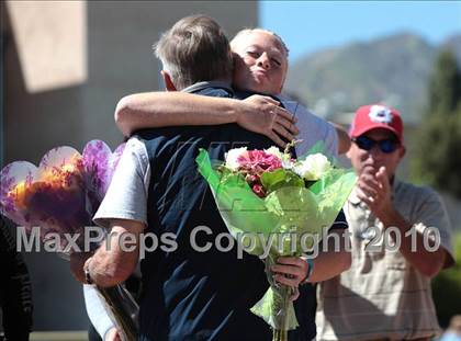 Thumbnail 3 in Burbank @ Crescenta Valley (2010 Senior Night) photogallery.