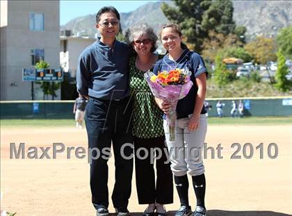 Thumbnail 3 in Burbank @ Crescenta Valley (2010 Senior Night) photogallery.