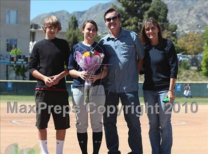 Thumbnail 1 in Burbank @ Crescenta Valley (2010 Senior Night) photogallery.
