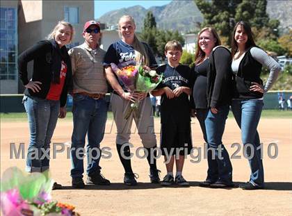 Thumbnail 2 in Burbank @ Crescenta Valley (2010 Senior Night) photogallery.