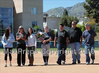 Thumbnail 3 in Burbank @ Crescenta Valley (2010 Senior Night) photogallery.