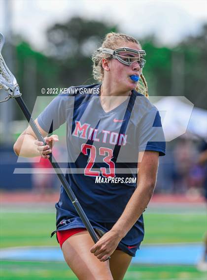 Thumbnail 2 in Creekview vs. Milton (GHSA 6A-7A State Championship) photogallery.