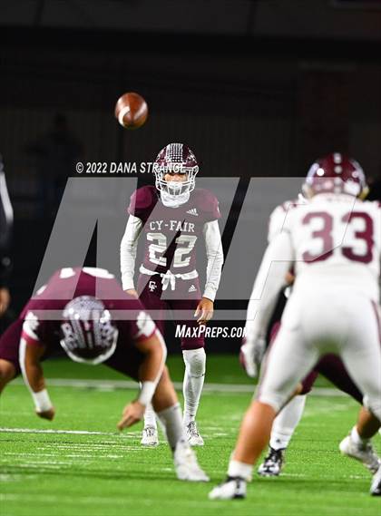 Thumbnail 1 in Cinco Ranch @ Cy-Fair (UIL Area Playoff) photogallery.