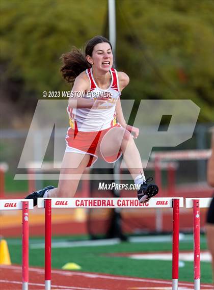 Thumbnail 2 in Cathedral Catholic Tri-Meet photogallery.