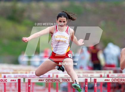 Thumbnail 2 in Cathedral Catholic Tri-Meet photogallery.