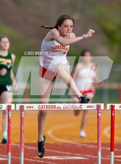 Thumbnail 2 in Cathedral Catholic Tri-Meet photogallery.