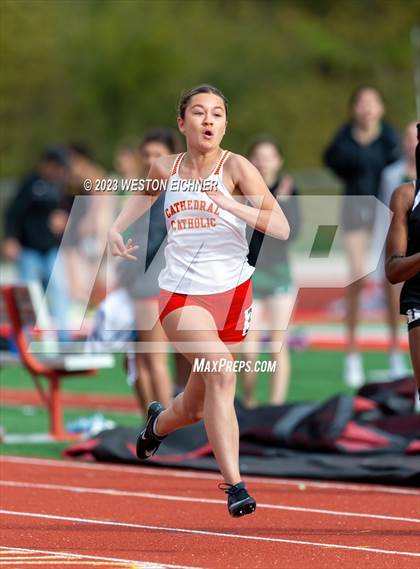 Thumbnail 1 in Cathedral Catholic Tri-Meet photogallery.