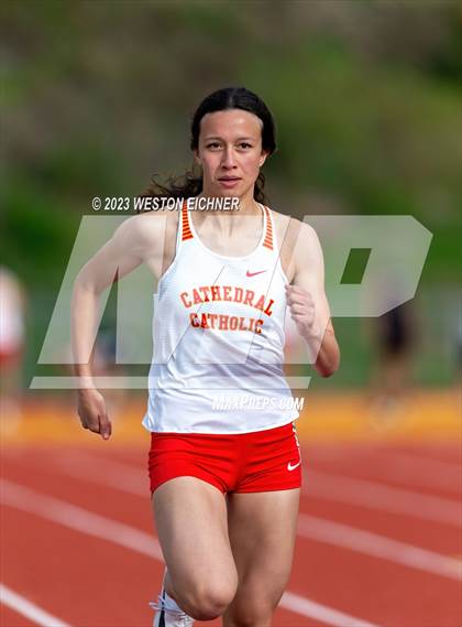 Thumbnail 2 in Cathedral Catholic Tri-Meet photogallery.