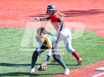 Thumbnail 3 in South Stanly vs Independence (Blue Devil Softball Jamboree) photogallery.