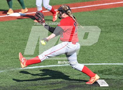 Thumbnail 2 in South Stanly vs Independence (Blue Devil Softball Jamboree) photogallery.