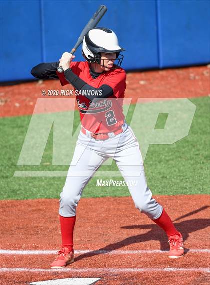 Thumbnail 3 in South Stanly vs Independence (Blue Devil Softball Jamboree) photogallery.