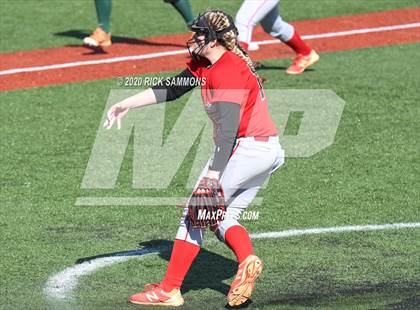 Thumbnail 2 in South Stanly vs Independence (Blue Devil Softball Jamboree) photogallery.