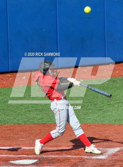 Thumbnail 2 in South Stanly vs Independence (Blue Devil Softball Jamboree) photogallery.