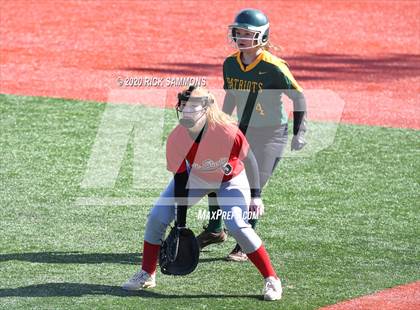 Thumbnail 2 in South Stanly vs Independence (Blue Devil Softball Jamboree) photogallery.