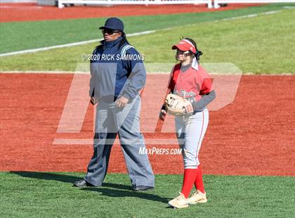 Thumbnail 3 in South Stanly vs Independence (Blue Devil Softball Jamboree) photogallery.