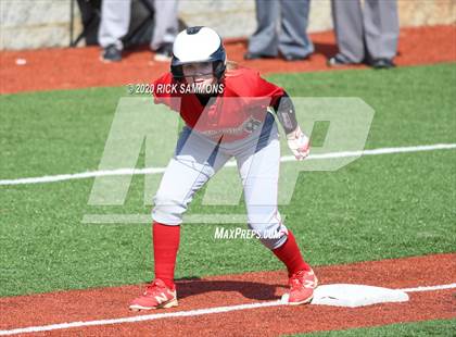 Thumbnail 3 in South Stanly vs Independence (Blue Devil Softball Jamboree) photogallery.
