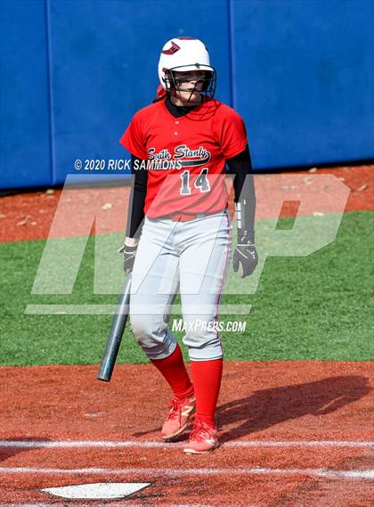 Thumbnail 1 in South Stanly vs Independence (Blue Devil Softball Jamboree) photogallery.