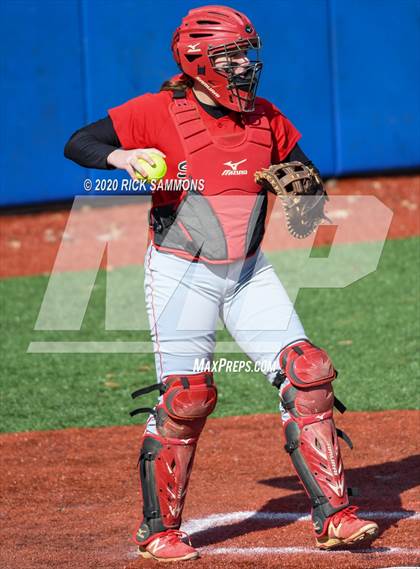 Thumbnail 3 in South Stanly vs Independence (Blue Devil Softball Jamboree) photogallery.