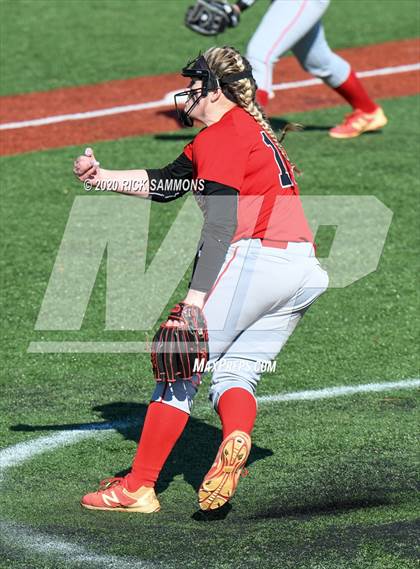 Thumbnail 3 in South Stanly vs Independence (Blue Devil Softball Jamboree) photogallery.