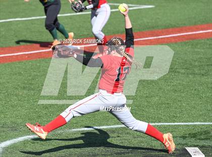 Thumbnail 3 in South Stanly vs Independence (Blue Devil Softball Jamboree) photogallery.
