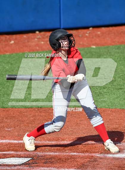 Thumbnail 2 in South Stanly vs Independence (Blue Devil Softball Jamboree) photogallery.