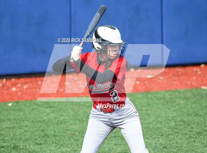 Thumbnail 2 in South Stanly vs Independence (Blue Devil Softball Jamboree) photogallery.