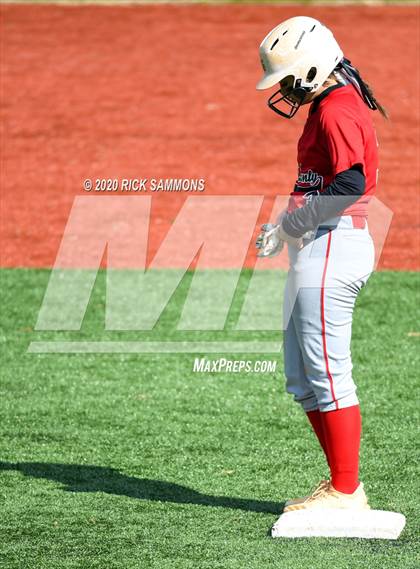 Thumbnail 3 in South Stanly vs Independence (Blue Devil Softball Jamboree) photogallery.