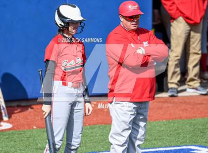 Thumbnail 3 in South Stanly vs Independence (Blue Devil Softball Jamboree) photogallery.