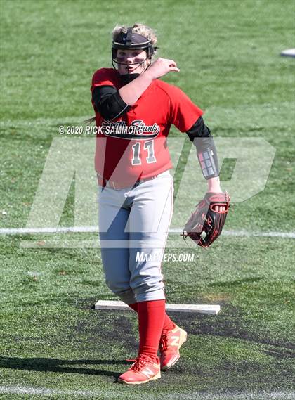 Thumbnail 1 in South Stanly vs Independence (Blue Devil Softball Jamboree) photogallery.