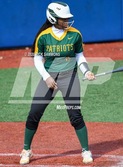 Thumbnail 2 in South Stanly vs Independence (Blue Devil Softball Jamboree) photogallery.
