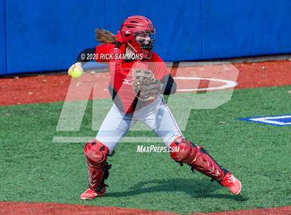 Thumbnail 3 in South Stanly vs Independence (Blue Devil Softball Jamboree) photogallery.