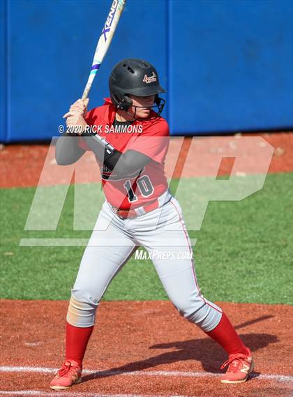 Thumbnail 3 in South Stanly vs Independence (Blue Devil Softball Jamboree) photogallery.