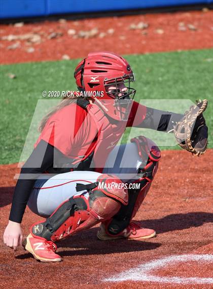 Thumbnail 2 in South Stanly vs Independence (Blue Devil Softball Jamboree) photogallery.