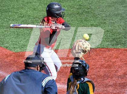 Thumbnail 2 in South Stanly vs Independence (Blue Devil Softball Jamboree) photogallery.