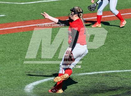 Thumbnail 2 in South Stanly vs Independence (Blue Devil Softball Jamboree) photogallery.