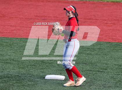Thumbnail 3 in South Stanly vs Independence (Blue Devil Softball Jamboree) photogallery.