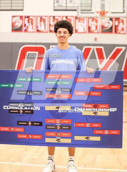 Thumbnail 2 in Centennial vs. Salesian College Preparatory (Pro Image Holiday Classic Large Schools) photogallery.