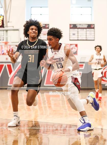 Thumbnail 2 in Centennial vs. Salesian College Preparatory (Pro Image Holiday Classic Large Schools) photogallery.
