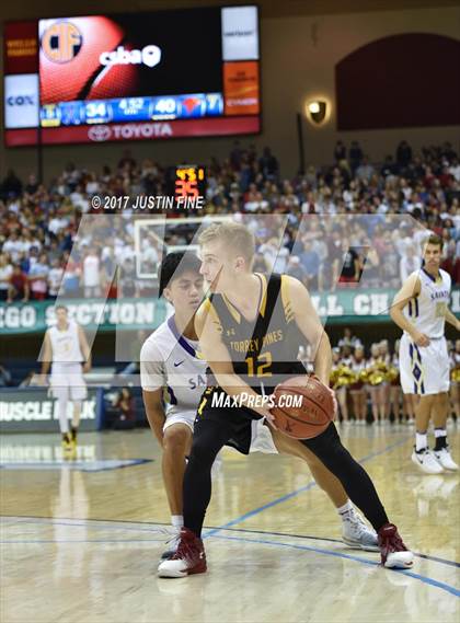 Thumbnail 3 in Torrey Pines vs. St. Augustine (CIF San Diego Open Division Final) photogallery.