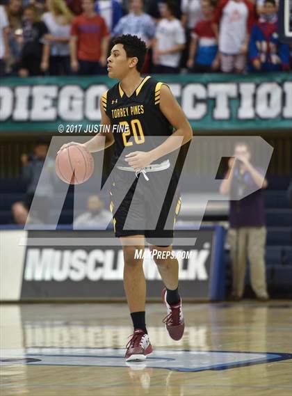 Thumbnail 3 in Torrey Pines vs. St. Augustine (CIF San Diego Open Division Final) photogallery.